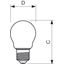 CLA LEDLuster ND 2-25W P45 E27 827 CL thumbnail 3