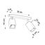 CEILING LAMP MERIDA 2 WHITE GU10 2X40W IP20 thumbnail 6