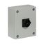 P3 Main switch, 80 A,Surface mounting, 3 pole, Form SE, Black, Door co thumbnail 3