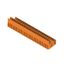 PCB plug-in connector, male header, open side, THT solder connection, 5.08 mm, Number of poles: 48, 180°, Solder pin length (l): 3.2 mm, tinned, orange, Box thumbnail 4