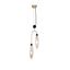 Modern Ventura Pendant Lamp Matt Gold thumbnail 3