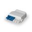 Coupler 6p socket str-rel, 3+3 wht/blu thumbnail 2