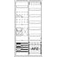 BA27BB5 Meter board, Field width: 2, Rows: 57, 1100 mm x 550 mm x 215 mm, Isolated (Class II), IP31 thumbnail 17