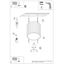 Ceiling lamp AURA 1 red ochra GU10 thumbnail 6