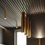 CEILING LAMP LAGOS 30 GOLDEN GLOSS GU10 1X10W IP20 thumbnail 6