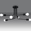 Chandelier NORAH 6 black thumbnail 4