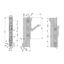 HRC-in-line-fuse ARROW LINE size 00, 3-pole, f. 100mm busbar (The price is shown without markup on metals. Request a quote for accurate information) thumbnail 4