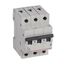 MCB RX³ 6000 - 3P - 400V~ - 20 A - C curve - prong/fork type supply busbars thumbnail 1