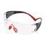 3M™ SecureFit™ 400 Safety Glasses, Red/Grey Frame,  Scotchgard™ Anti-F thumbnail 2