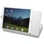 Table docking station with charging function and control function, housing blue, glass cover white thumbnail 1
