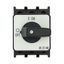 P1-25/E On-Off switch, P1, 25 A, flush mounting, 3 pole, with black thumb grip and front plate thumbnail 14
