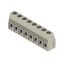 Printed circuit board terminals, 10.16 mm, Number of poles: 8, 90°, Solder pin length (l): 4.5 mm, tinned, Pebble grey, Clamping yoke connection, Clamping range, max. : 16 mm², Box thumbnail 2