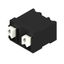 Printed circuit board terminals, 7.50 mm, Number of poles: 2, 90°, black, PUSH IN with actuator, Clamping range, max. : 1.5 mm², Tape thumbnail 3