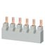 Pin busbar, 16 mm2 connection: 18x 1-phase according to UL 489, 480Y/277V for LS 5SJ4...-.HG thumbnail 1