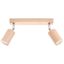 CEILING LAMP BERG 2 NATURAL WOOD GU10 2X40W IP20 thumbnail 1