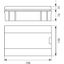 SRp-12/B flush-mounted switchgear (N+PE) thumbnail 2