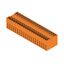 PCB plug-in connector, male header, closed side, THT solder connection, 5.08 mm, Number of poles: 40, 180°, Solder pin length (l): 3.2 mm, tinned, orange, Box thumbnail 2