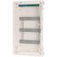 KLV-36HWS-SF Hollow wall compact distribution board, 3-rows, super-slim sheet steel door thumbnail 14