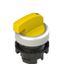 Long handle selector, 3 positions yellow with marking thumbnail 1