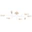 TIMBO CHANDELIER 8 WHITE 8XE27 thumbnail 1