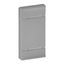 Cover plate Valena Life - without marking - either side mounting - aluminium thumbnail 1