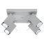 CEILING LAMP MERIDA 4 GREY GU10 4X40W IP20 thumbnail 2