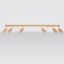 CEILING LAMP BERG 6 NATURAL WOOD GU10 6X40W IP20 thumbnail 6