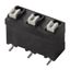 Printed circuit board terminals, 7.50 mm, Number of poles: 4, 180°, black, PUSH IN with actuator, Clamping range, max. : 1.5 mm², Tape thumbnail 1