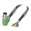 SAC-8P-M12MR/ 5,0-PUR SH - Sensor/actuator cable thumbnail 1