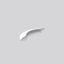 Replacement glass, moulded glass L 595 B 175 H 75 colour: white thumbnail 2
