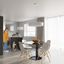 CHANDELIER SATURNO SLIM 70 WHITE E27 6X60W IP20 thumbnail 4