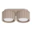 Ceiling lamp AURA 2 taupe Gx53 thumbnail 1