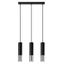 HANGING LAMP LOOPEZ 3L BLACK/CHROME GU10 3X40W IP20 thumbnail 1