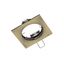 Spot luminaire housing PORTO, IP20, square, copper thumbnail 1