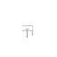 ARTELEA SIDE TABLE CLAMP LONG SR - Long table bracket for freest. lumin. thumbnail 1
