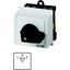 T0-3-8216/IVS Changeoverswitches, T0, 20 A, service distribution board mounting, 3 contact unit(s), Contacts: 6, 45 °, momentary, With 0 (Off) position, with spring thumbnail 2