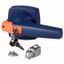 K4DB/C Toggle, 12mm, door installation, blue, cylinder lock thumbnail 1