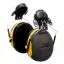 3M™ PELTOR™ Earmuffs, Yellow, Helmet Mounted, X2P5E thumbnail 6