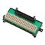 DIN-rail mounting terminal block, MIL50 socket, push-in clamp, 50 poin XW2R0014R thumbnail 2