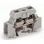 2-conductor terminal block without push-buttons with fixing flange gra thumbnail 1