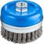 Cup Brush Knotted 100 mm Steel thumbnail 1