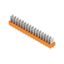 Printed circuit board terminals, 5.00 mm, Number of poles: 17, 180°, Solder pin length (l): 3.5 mm, tinned, orange, Flat-blade connection, Box thumbnail 2