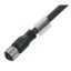 Sensor/actuator line, One end without connector, M12, Number of poles : 5, 10 m, Female socket, straight, Shielded: Yes, LED: No, Sheath material: PUR, Halogen: No thumbnail 3