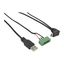 USB-C cable, Y-shaped isolated 2.85m thumbnail 1