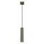 SINGLE HANGING LAMP ABOVE THE ISLAND TABLETOP, KARBON SERIES, OLIVE COLOUR thumbnail 2