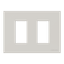 Frame - 2-gang / 1+1-modules - Niessen logo - Dune thumbnail 1