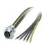 SACC-E-M12FSK-4PE-M16XL/0,2 - Device connector front mounting thumbnail 3