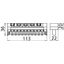 SPD block for gas discharge tube DEHNrapid LSA 10 pairs thumbnail 2