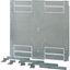 XMN4W0802M Mounting plate, 2xNZM4, 3p,withdrawable unit,W=800mm thumbnail 3