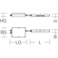 PLANOX ECO, 11 / 17 W, 1150 / 2250 lm, 840, grey, on/off Ceiling and w thumbnail 3